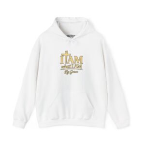 "I Am What I Am By Grace" Unisex Hoodie